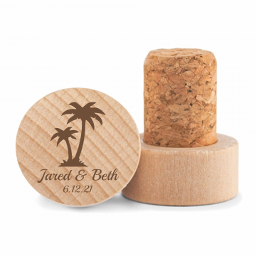 Palm Tree | Personalized Wine Stopper